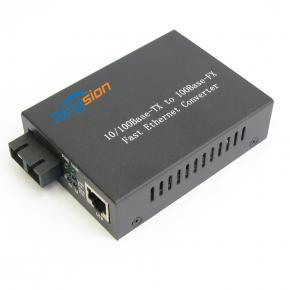 10/100M Duplex Single Mode 1310nm Media Converter