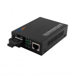 10/100M Duplex SM 1310nm SC Optical Media Converter